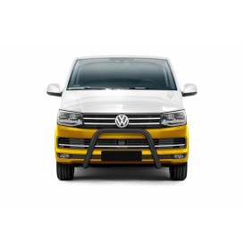 Frontschutzbügel schwarz 70mm Edelstahl für Volkswagen T6 2015 bis 2019