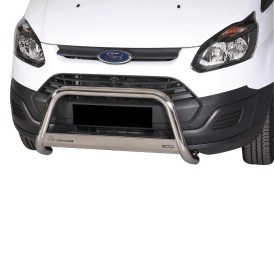 Frontschutzbügel 63mm Edelstahl schwarz für Ford Tourneo Custom Baujahr 2012 bis 2018