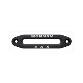 Ironman 4x4 Aluminium Seilfenster in schwarz