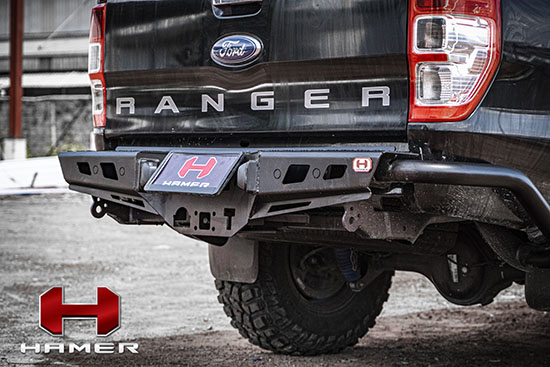 Delta 4x4 Spurverbreiterungen Ford Ranger 2AB 2012 bis 2015