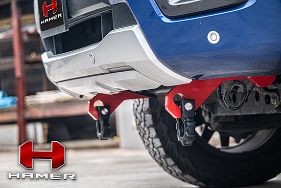hamer 4x4 hd recovery points ranger