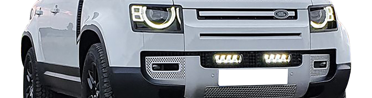 lazer lamps grill kit land rover defender ab 2020