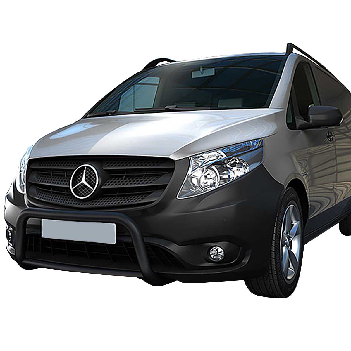Mercedes Benz Vito Frontschutzrohr 60/42mm schwarz 2014 bis 2019
