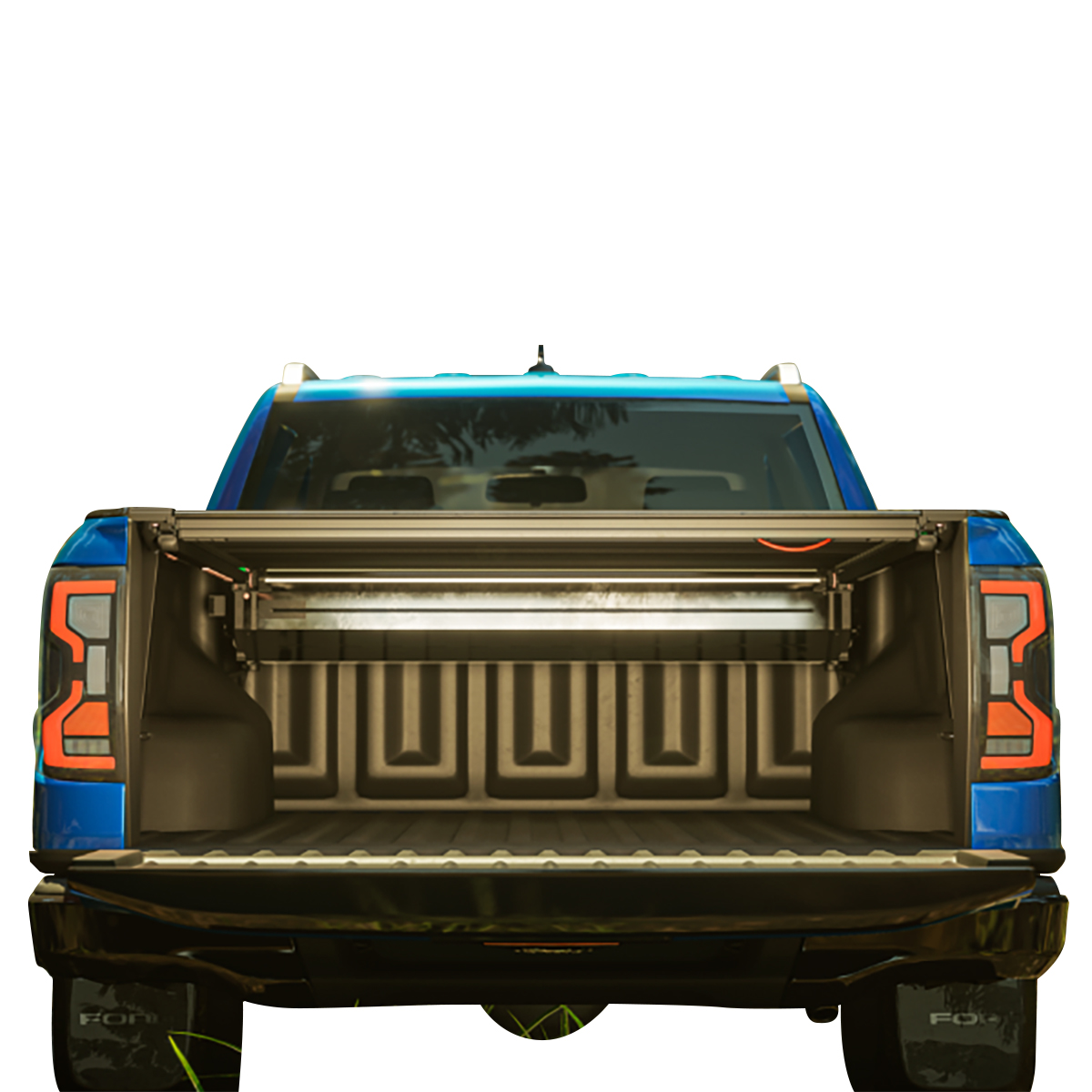Mountain Top Alu Rollo EVOe schwarz Ford Ranger ab 2023 Doka