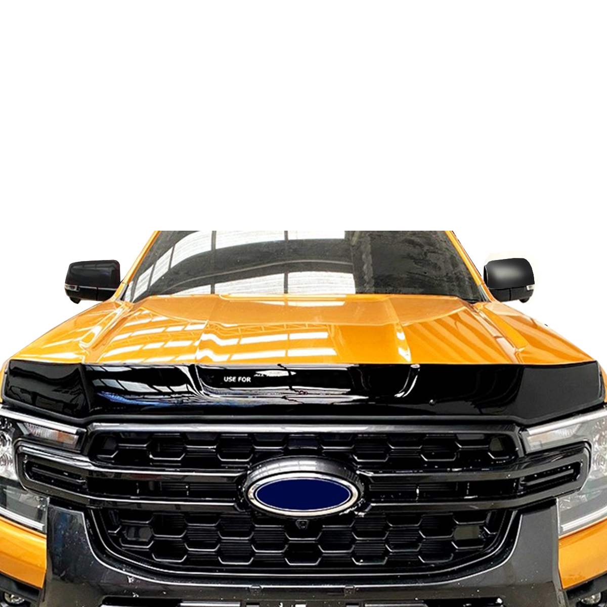 JHCHAN Windabweiser Motorhaubenschutz Schutz Motorhaube Deflektor für Ford  Ranger Raptor Wildtrak 2015-2022 XL XLT Limited Tremor Wildtrak X Platinum  (Motorhaube) : : Auto & Motorrad