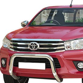Toyota Hilux Frontbügel poliert 70mm Edelstahl für Toyota Hilux 2019 bis 2020