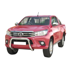 Toyota Hilux Frontbügel poliert 70mm Edelstahl für Toyota Hilux 2019 bis 2020