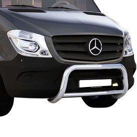 Personenschutzbügel 60x42mm Edelstahl poliert Mercedes Benz Sprinter 2013 bis 2018