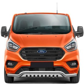 Ford Tourneo Custom Spoilerschutzrohr 70mm mit U-Schutzblech ab Baujahr 2018