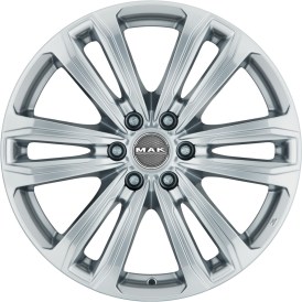 MAK Safari 6 silver 7x16 ET30 für Nissan Navara NP300 ab 2015