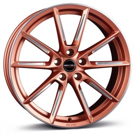 Borbet LX copper matt spoke rim polished 8x19 ET45 ML72,5mm Felge für Ford Tourneo ab 2018