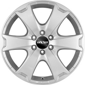 Oxxo Aventura silver 7x16 ET45 für Nissan Navara NP300 ab 2015