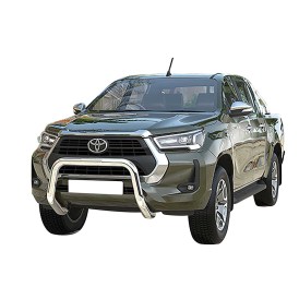 Toyota Hilux Frontbügel poliert 70mm Edelstahl für Toyota Hilux ab 2021