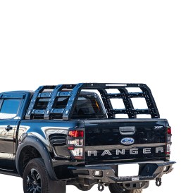 Laderaumabdeckung Ford Ranger Wildtrak Double Cab ab Baujahr 2012 Sil
