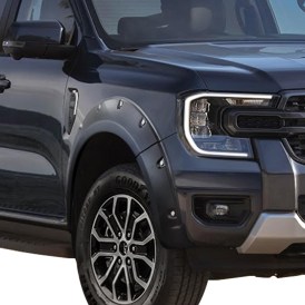 JHCHAN Radkästen Kotflügelverbreiterungen für Ford Ranger 2015-2022  Wildtrak Limited XL XLT Platinum Tremor Raptor T7 T8 MK2 MK3 Doppelkabinen