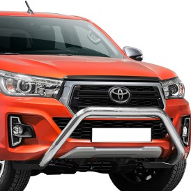 Toyota Hilux Frontschutzbügel 76mm poliert Baujahr 2018 bis 2021
