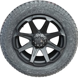 Komplettradsatz RID R05 schwarz matt 9 x 20 Zoll ET20 mit Pirelli AT+ 275/60/20 Jeep Wrangler ab 2018