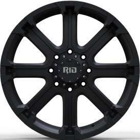 RID R13 Felge 9,5x22 Zoll ET25 schwarz matt Nissan Navara ab 2015