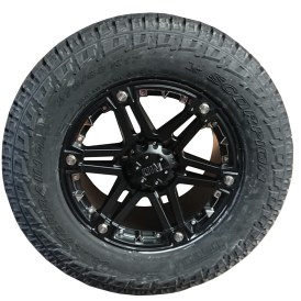 RID R01 matt 9x17 ET25 Pirelli Scorpion AT+ Reifen in 275/65/17 Ford Ranger 2019 bis 2022
