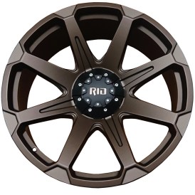 RID R05 Felge 10x22 Zoll ET5 dark bronze matt Ford Ranger 2019 bis 2022