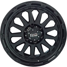 RID R07 9,0x18 Zoll ET20 Felge schwarz matt Nissan Navara NP300 ab 2015