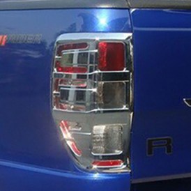 Rückleuchtenblenden Sport chrome für Ford Ranger 2015 bis 2018