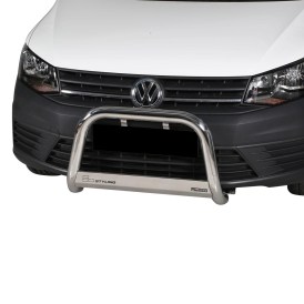 Frontschutzbügel 63mm Edelstahl schwarz für Volkswagen Caddy Baujahr 2015 bis 2018