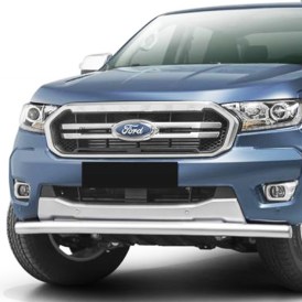 Ford Ranger Spoilerschutzrohr 70mm poliert Baujahr 2019 bis 2022 schmal