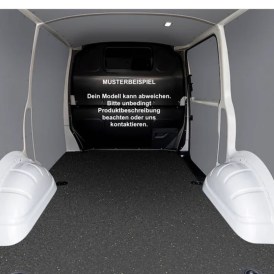Ford Transit Laderaummatte Transit Antirutschmatte Ford Transit ab 2018 L2 Heckantrieb Vinylboden Schiebetür rechts