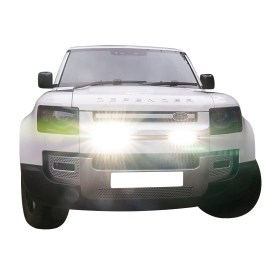 Metall-Auto-Scheinwerfer-Schutznetz für Land Rover Defender 90 110  2020-2022 (Scheinwerfer Typ C) : : Auto & Motorrad