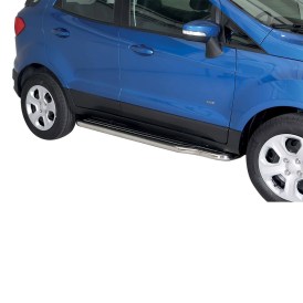 Trittbretter Edelstahl poliert 50mm mit Trittfläche für Ford Ecosport ST Line ab 2018