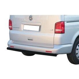 Edelstahl Heckschutzrohr sw für den VW T5 Facelift 2009 bis 2015