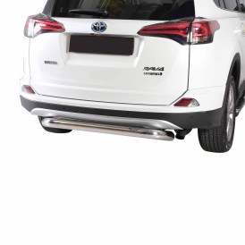 Edelstahl Heckschutzrohr poliert für den Toyota RAV4 ab 2016