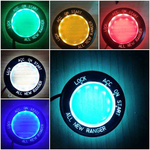 Ford Ranger beleuchteter Zündschlossring LED in 6 Farben 